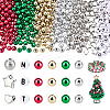 800Pcs 4Colors Plastic Beads CCB-PH0001-26-1