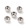 Tarnish Resistant 304 Stainless Steel Round Spacer Beads STAS-N020-18C-1