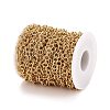 PVD Vacuum Plating 304 Stainless Steel Rolo Chains CHS-F011-08C-G-4