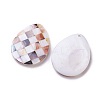 Mosaic Pattern Shell Big Pendants SSHEL-L012-06-2