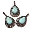Natural & Synthetic Mixed Gemstone Pendants G-A297-05R-2
