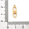 304 Stainless Steel Rhinestone Oval Pendants STAS-Q348-29G-3
