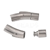 Tarnish Resistant 304 Stainless Steel Bayonet Clasps STAS-F131-22P-1