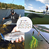 600Pcs 2 Colors Iron Fishing Gear FIND-FH0005-83-5