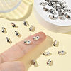 SHEGRACE Brass Beads XGRQ1A400-304P-5