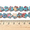 Dyed Synthetic Imperial Jasper Beads Strands G-D337-10mm-B04-5