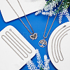 12Pcs 201 Stainless Steel Box Chain Necklaces Set NJEW-SC0001-16-4