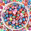 Handmade Polymer Clay Beads CLAY-PA0001-08A-1