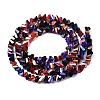 Electroplate Glass Beads Strands X-EGLA-N002-06A-2
