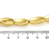 Electroplated Synthetic Magnetic Hematite Beads Strands G-P545-G04-8x16mm-5
