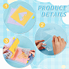 1 Set 6-Hole Plastic Binder Photo Albums DIY-GA0005-89-3