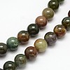 Natural Indian Agate Round Beads Strands LS-G-F243-01-6mm-2