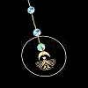 Brass Big Pendant Decorations LS-HJEW-M005-03G-04-3