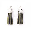 Faux Suede Tassel Pendant Decorations X-FIND-R095-031P-2