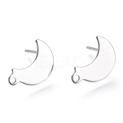 Tarnish Resistant 304 Stainless Steel Stud Earring Findings X-STAS-K212-03P-1