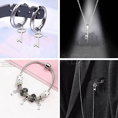 304 Stainless Steel Charms STAS-CJC0008-14P-1