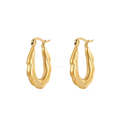 304 Stainless Steel Hoop Earrings MC7089-5-1