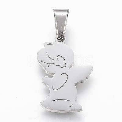 Tarnish Resistant 304 Stainless Steel Pendants LS-STAS-F165-39P-1