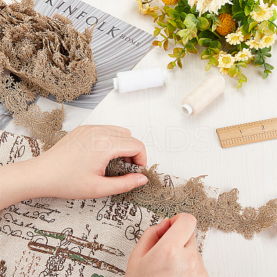 10 Yards Gold Metallic Lace Trim OCOR-OC0001-20-1