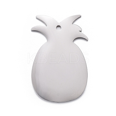 Non-Tarnish 304 Stainless Steel Pendants STAS-F254-04A-P-1