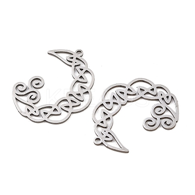 201 Stainless Steel Pendants STAS-I364-15P-1