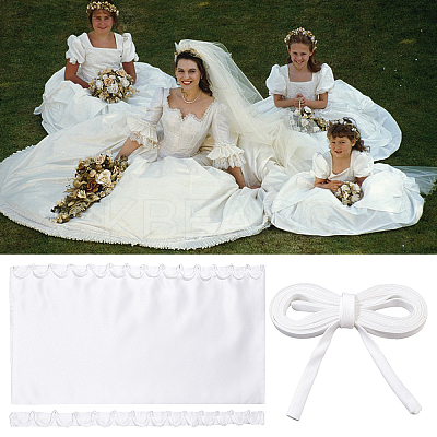 Women's Wedding Dress Zipper Replacement DIY-WH0304-364B-1