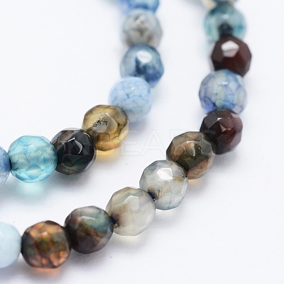 Natural Agate Beads Strands G-E469-12Q-1