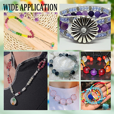 960Pcs 24 Colors Transparent Glass Beads EGLA-PH0001-41-1