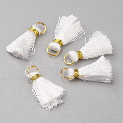 Nylon Tassel Pendant Decoration AJEW-F022-15-1
