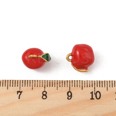 304 Stainless Steel Enamel Charms X-STAS-P396-01B-G01-1