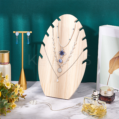 Wooden Necklace Displays Stands NDIS-WH0001-11-1