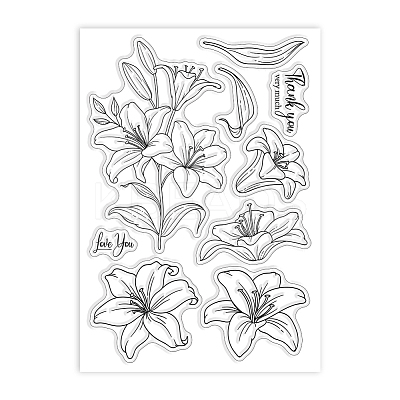 Custom PVC Plastic Clear Stamps DIY-WH0448-0782-1
