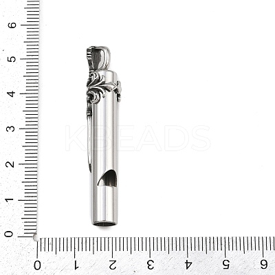 316 Surgical Stainless Big Steel Pendants STAS-Z165-11AS-1