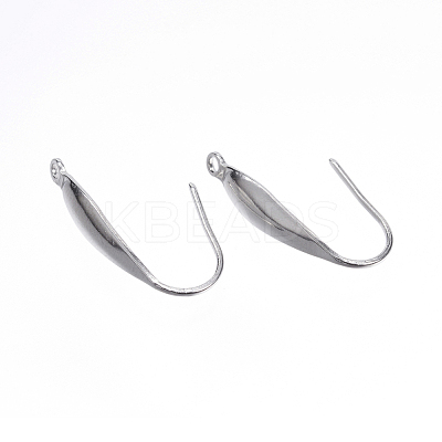 Tarnish Resistant 316 Surgical Stainless Steel Earring Hooks X-STAS-D448-043P-1