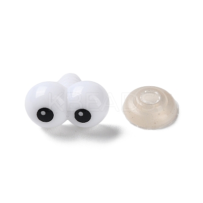 Plastic Craft Doll Eyes DIY-XCP0002-81-1
