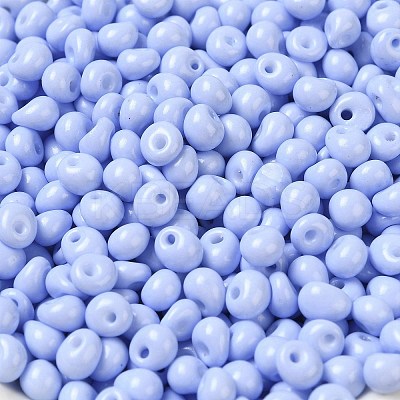 6/0 Opaque Baking Paint Glass Seed Beads X1-SEED-M012-02A-08-1