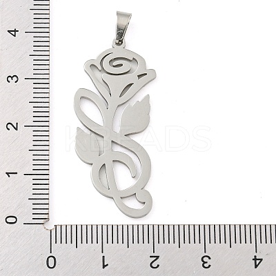 Non-Tarnish 304 Stainless Steel Pendants LS-STAS-Z076-15P-1