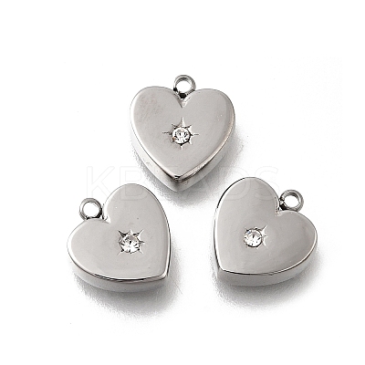 304 Stainless Steel Charms STAS-F318-11A-P-1