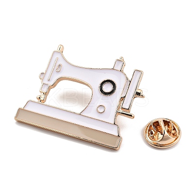 Sewing Machine Enamel Pins JEWB-G279-04G-01-1