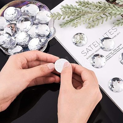Self-Adhesive Acrylic Rhinestone Stickers DIY-FG0001-21A-1