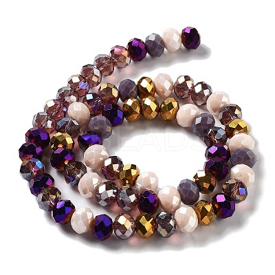 Glass Beads Strands EGLA-A034-M10mm-13-1