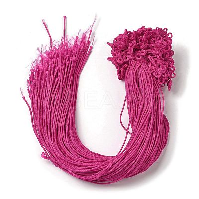 Nylon Lucky Knot Cord Amulet Yuki Pendant Decorations AJEW-NH0001-01E-1
