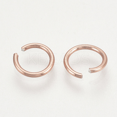 Anodized Aluminum Open Jump Rings LS-X-ALUM-R005-0.8x6-04-1