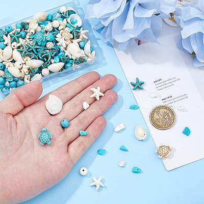 Summer Ocean Theme DIY Beads Kits DIY-HS0001-73-1