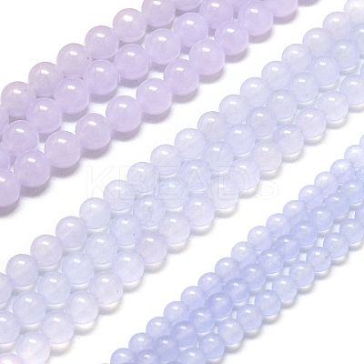 Natural Malaysia Jade Beads Strands G-L645-C01-6mm-02-1