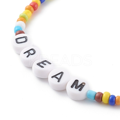 Glass Seed Beads Stretch Bracelets BJEW-JB06120-01-1