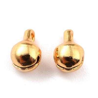 304 Stainless Steel Bell Charms STAS-C044-02A-G-1