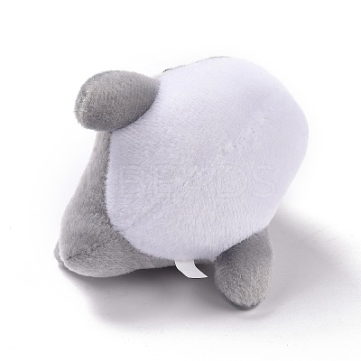 PP Cotton Mini Animal Plush Toys Dolphin Pendant Decoration LS-HJEW-C002-01B-1