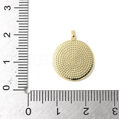 Brass Enamel Pendants KK-C110-26G-01-1