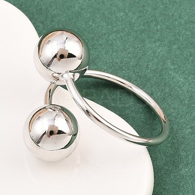 Brass Cuff Rings for Women RJEW-Z113-18P-1